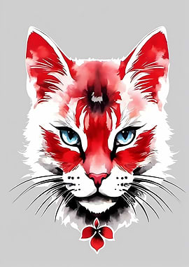 Watercolor Cat