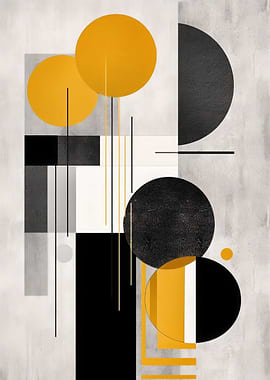 Bauhaus Gold Decor