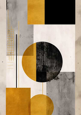Bauhaus Gold Decor