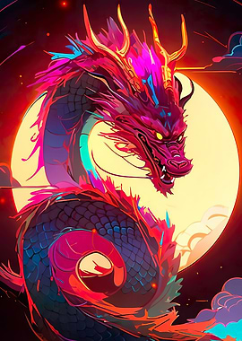 beautiful Chinese dragon