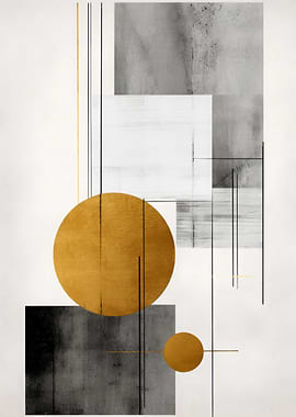 Bauhaus Gold Decor
