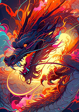 beautiful Chinese dragon