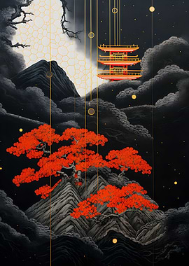 Abstract Mount japan Cultu