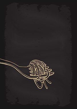 Pasta Menu Spaghetti Fork
