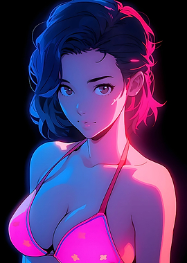 beautiful woman anime