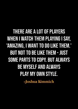 Joshua Kimmich quotes