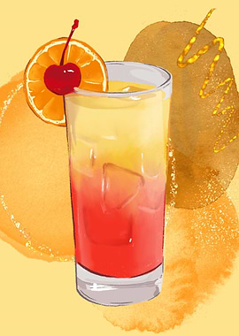 colorful cocktail