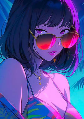 beautiful woman anime