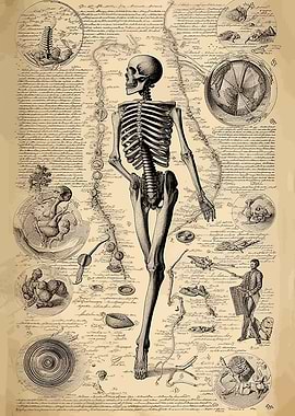 Human Body Bones Medicine