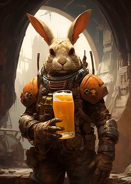 Steampunk rabbit