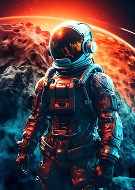 Spaceman Planets Space