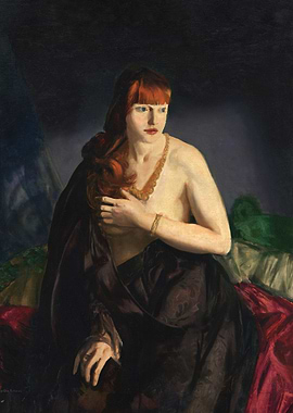 Nude with Red Hair
