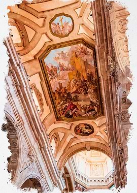 Church of Cagliari Italy