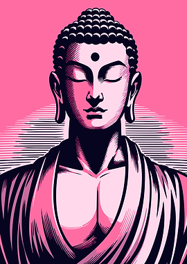 Pink Zen Art