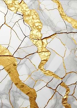 Abstract Gold Decor