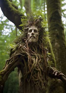 Ancient tree spirit
