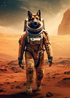 German Shepherd Mars