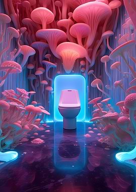 Cyberpunk Toilet