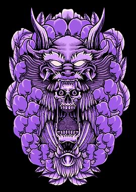 Aesthetic Gothic Skull