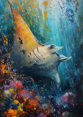 The Majestic Manta Ray