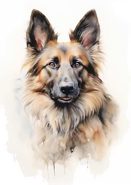 Belgian Tervuren portrait
