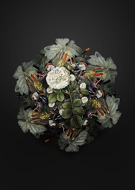 White Rose of York Wreath