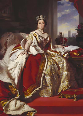 Portrait of Queen Victoria