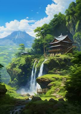 Japanese Village House