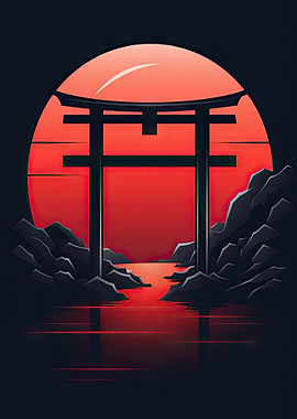 Japanese Torii Gate
