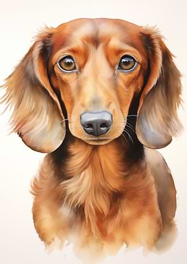 Dachshund portrait