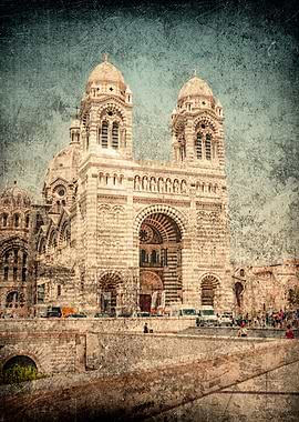 Church Marseille grunge