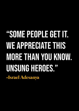 Israel Adesanya Quotes