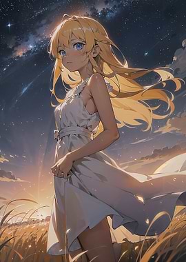 Anime Starfield Girl