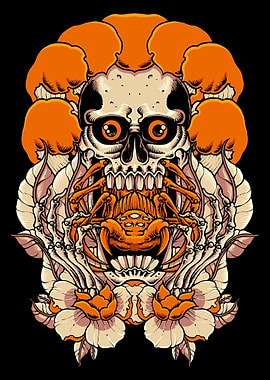 Aesthetic Gothic Skull