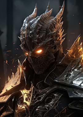 Evil Demonic Oathbreaker