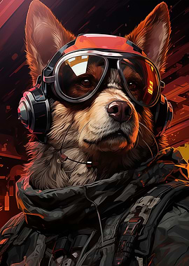 Cberpunk Dog