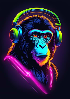 Neon Monkey