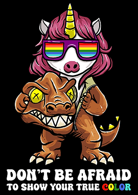 LGBT Gay Pride Unicorn