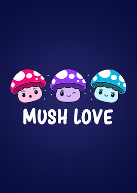 Androgynous Cute Mushroom