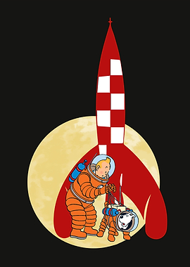 a tintin to the moon 01