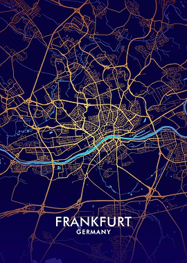 Frankfurt Map