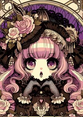 Art Nouveau Gothic Lolita