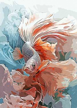 Beautiful Fish Paint