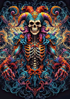 Malevolent Jester Mandala