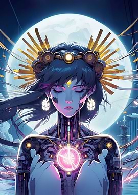 Cybernetic night princess