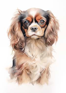 English toy spaniel dog