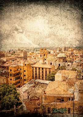 Cagliari Italy grunge