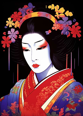 Japanese Geisha Maiko 06
