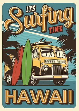 Its Surfing Time Hawaii