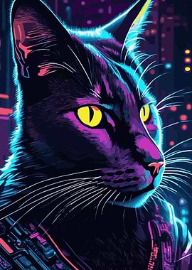 Cat Cyberpunk 3